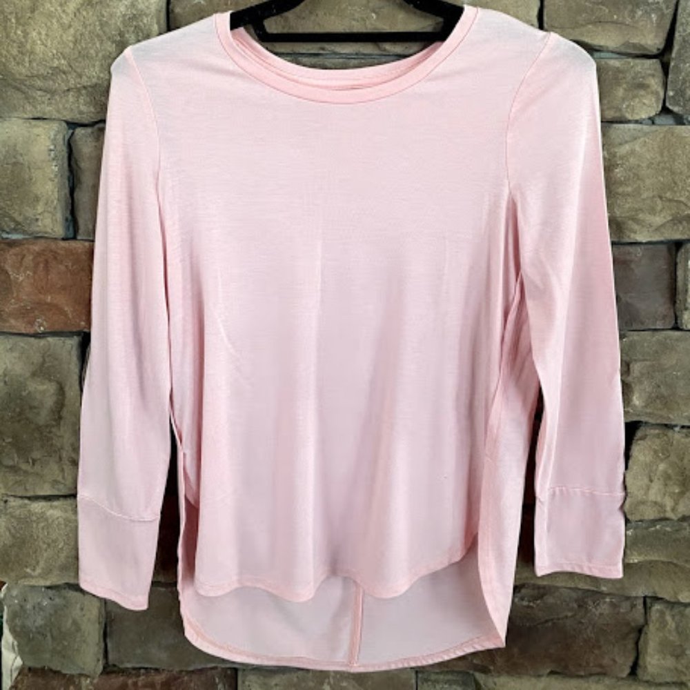 Old Navy girls light pink long sleeve top